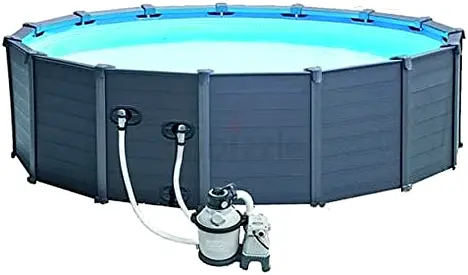 15Ft8In X 49In Graphite Gray Panel Pool Set