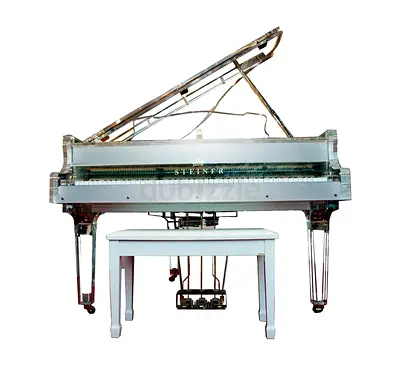 Steiner HG-168A Acrylic Grand Piano - Silver