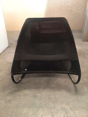 Lightweight Black Baby Bouncer/Seat - Gently Used