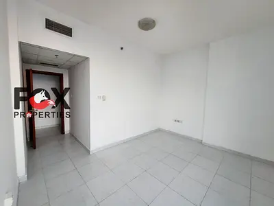 2BHK for annual rent in Al Rashidiya 2, Falcon Towers. Free parking, 2 baths, balcony, open view. AED 42,000 yearly, 4 payments, security cheque.