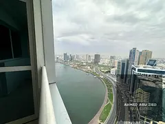 The finest and largest three-bedroom apartment in Al Majaz 3, Sharjah | 5 bathrooms | 2 balconies |
