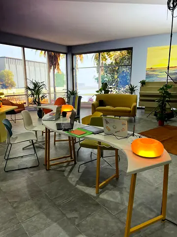 S Shaped Dining/Office Table