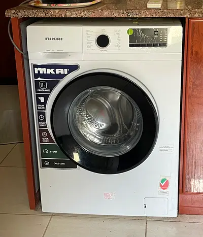 Nikai Front Load Washing Machine - 8kg, Good Working Condition