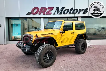 2014 JEEP WRANGLER 2DR SPORT YELLOW