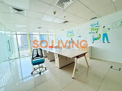 Fitted Office | Metropolis Tower | Canal & Downtown View | Furnished Workstations