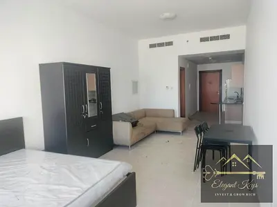 Fully Furnished Studio for Rent in Palace Tower 2 | 12 Cheques