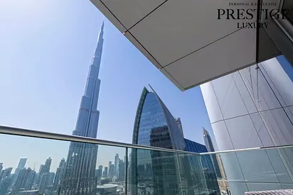 Luxurious 2 Beds | Burj Khalifa View | High Floor