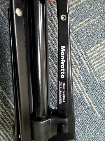 Manfrotto nano plus stand 5002BL - Black