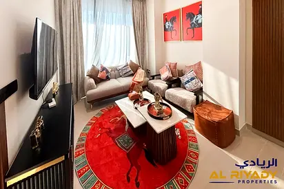 غرفة نوم واحدة مفروشة | مساكن تريليونير | شرفة وإطلالات على القناة/المدينة