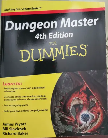 كتاب: Dungeon Master for Dummies – 4th Edition (الطبعة الرابعة)