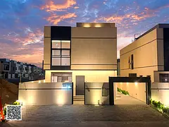 Villa for sale in Ajman | Al Bahia area | 6 bedrooms, majlis, 3 living rooms, maid's room and ro
