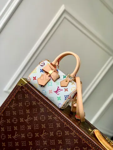 Louis vuitton Nano speedy white