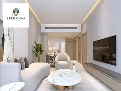 Downtown View 1BR | Guzel Towers JVT | Furnished Apartment