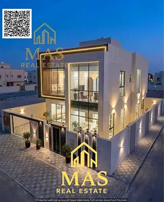 🏡 Luxury Modern Villa for Sale in Al Helio 2 – Ajman | Premium Finishing | Including Transfer F