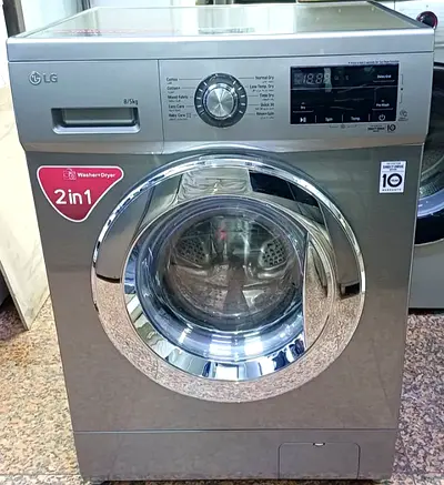 Least model LG washing machine 8/5 washer and dryer combo