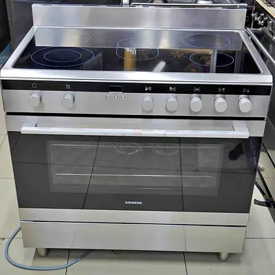 Siemens 60cm Electric Ceramic Hob with Built-in Oven - Stainless Steel