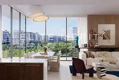 3BR Apartment | Furnished | Park &amp; Pool Views | Palace Residences Hillside A