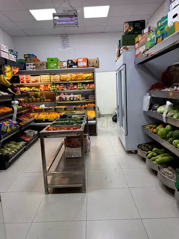 used furniture  and vegetables display fridge