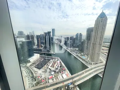 CANAL AND BURJ VIEW|HIGH FLOOR|NEAR TO METRO