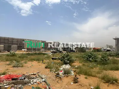 corner plot on main road available for rent on long term lease in New modern industrial area UAQ.
