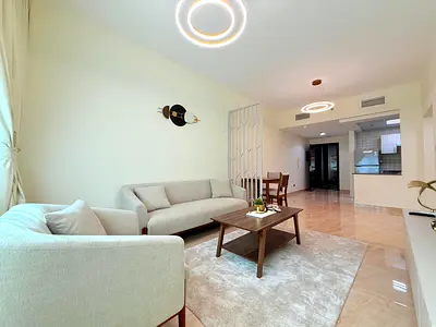 Fully Furnished One-Bedroom for Rent in Marina Diamond 6 Full Facility Building