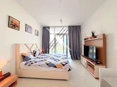 Furnished Studio with Balcony | Ready to Move | DAMAC Hills |