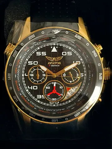 Aviator F-Series World Cities Chrono Watch