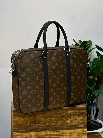 LV briefcase bag