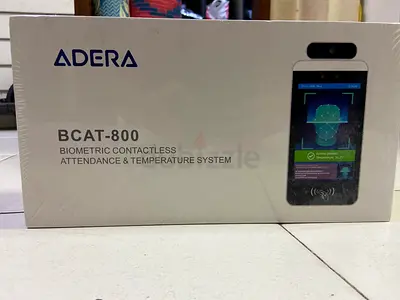ADERA BCAT-800 Biometric Contactless Attendance  Temperature System - New in Box