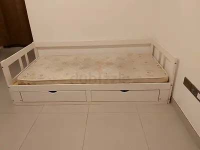 Pan home extendable bed with matress