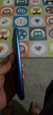 Used blue Android smartphone - good working condition