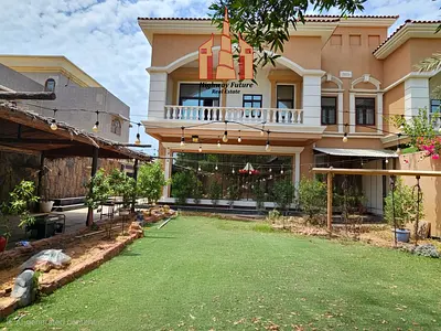 With swimming pool 3 Bed room Hall Majlis Balcony wardrobe big room All Master room parking gardan
