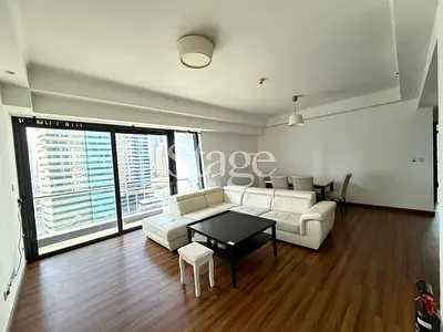 Semi Furnished | Panoramic Lake Views | 1BR+Study