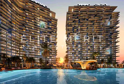 غرفة نوم واحدة | داماك ديستريكت تاور A | إطلالات على الجولف وأفق الأفق