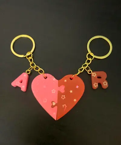 Best friends BFF keychain