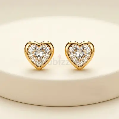 Heart-Shaped Earrings