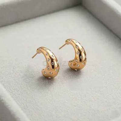 Stone Detail Earrings