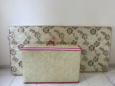 Single Mattress with Quilted Storage Bag - Good Clean Condition. 2 for 50. MUST GO BY THIS AFTERNOON