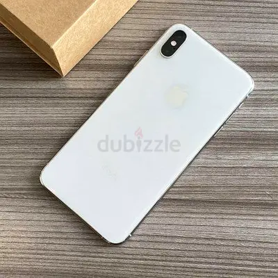 iPhone XS Silver 256GB - Good Condition with Case