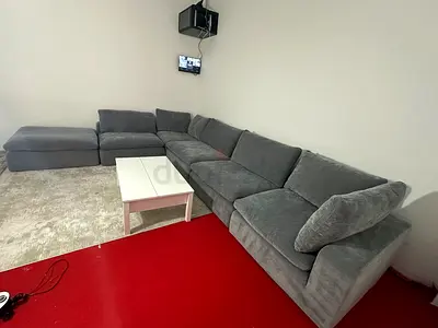As perfect condition pan emirates modular sofa