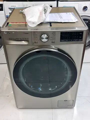 LG 10.5/7kg washer dryer combo machine digital invtar latest version 60cm