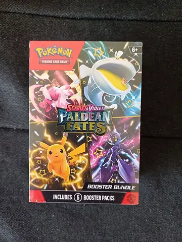 Pokemon TCG paldean fates booster bundle