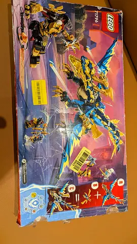 LEGO Legendary Hero  some parts missingDragon set (used box, parts inside) - Ninjago-style