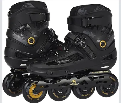 Tsport inline skating shoes with free safety equipment