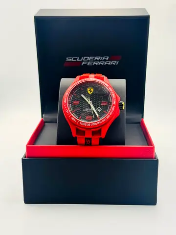 Ferarri mens sports watch quartz