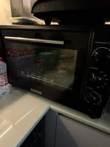 BLACK+DECKER 45L Double Glass Multifunction Toaster Oven