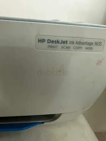 HP DeskJet Ink Advantage 3635 All-in-One Printer (Print/Scan/Copy) - Used