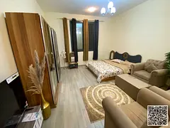 Luxurious fully furnished studio with a semi-separate kitchen and a view ✨ Ajman Al Jurf 2. For mo