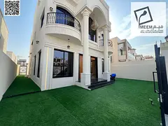 Luxury villa for sale in Al Yasmeen Ajman, located in a prime strategic location on two streets