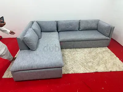 Excellent condition pottery barn lshape sofa